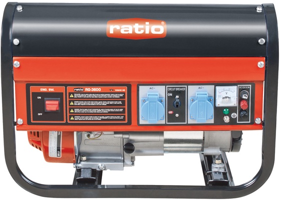 Ratio Generador Gasolina RG3600 2,8 Kva